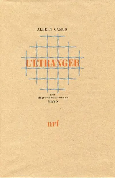 Albert Camus: L'Étranger (French language, 1946, Éditions Gallimard)
