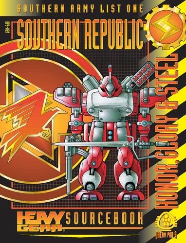 Phillipe Boule, Jean Marcel: Heavy Gear Southern Republic Sourcebook - Southern Army List One (Paperback, 1996, Dream Pod 9)