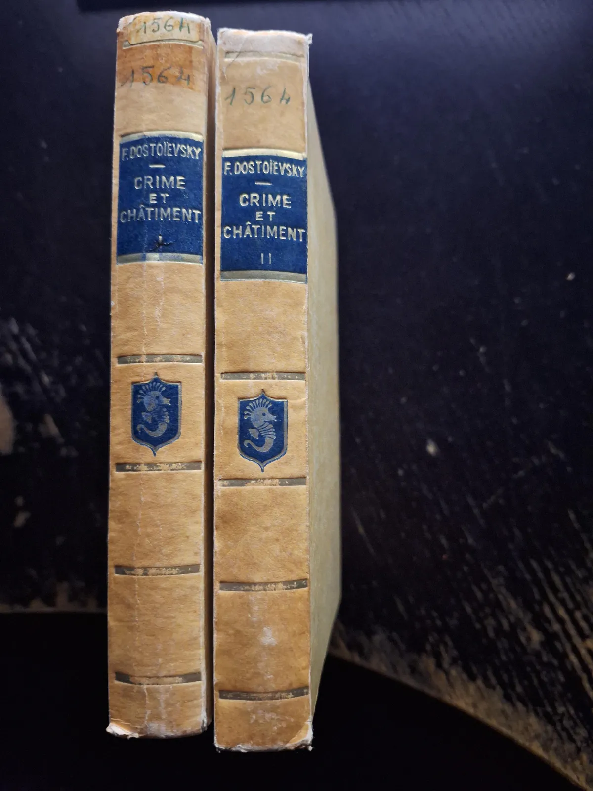 Fyodor Dostoevsky: Crime et châtiment en 2 tomes (French language, 1949)