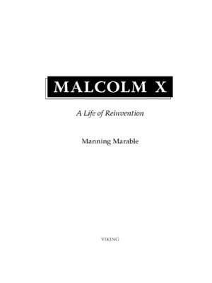 Manning Marable: Malcolm X (2011)