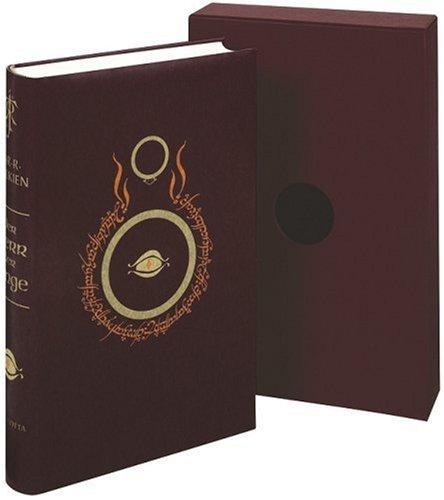 J. R. R. Tolkien, J.R.R. Tolkien: Der Herr der Ringe: Erster Teil: Die Gefährten, Zweiter Teil: Die Zwei Türme, Dritter Teil: Die Rückkehr des Königs (German language, 2008, Klett-Cotta Verlag)