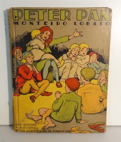 Monteiro Lobato, J. M. Barrie: Peter Pan (Portuguese language, 1930, Companhia Editora Nacional)