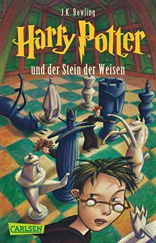 J.K. Rowling: Harry Potter und der Stein der Weisen (German language, 2005, Carlsen Verlag)