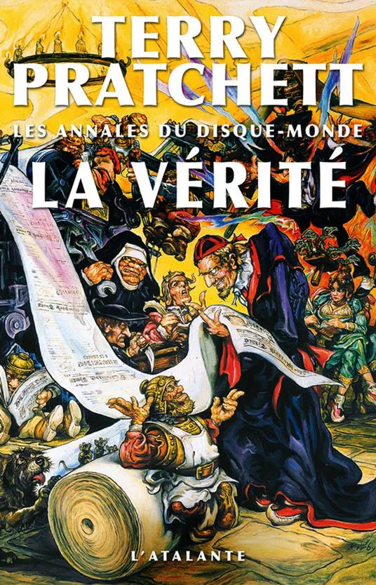 Terry Pratchett: La Vérité (French language, 2025, L'Atalante)